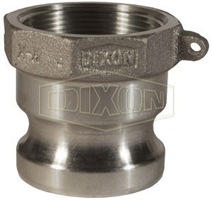 Dixon 4 in. FNPT Brass Top Seal Underground Tank Adapter - John M